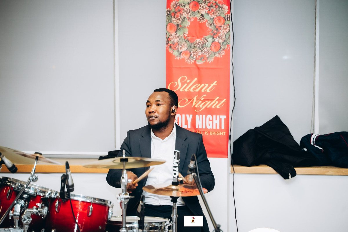 Drummer keeping time